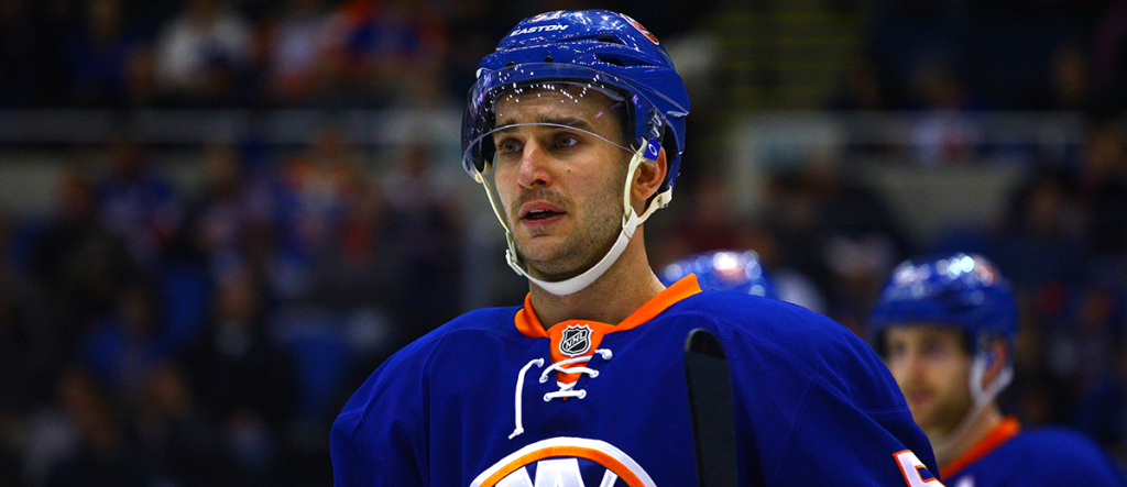 NY Islanders Center Frans Nielsen. (Brandon Titus/ Inside Hockey)