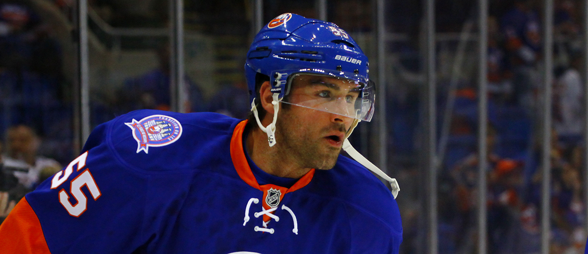 NY Islanders Defenseman Johnny Boychuck. (Brandon Titus/Inside Hockey)
