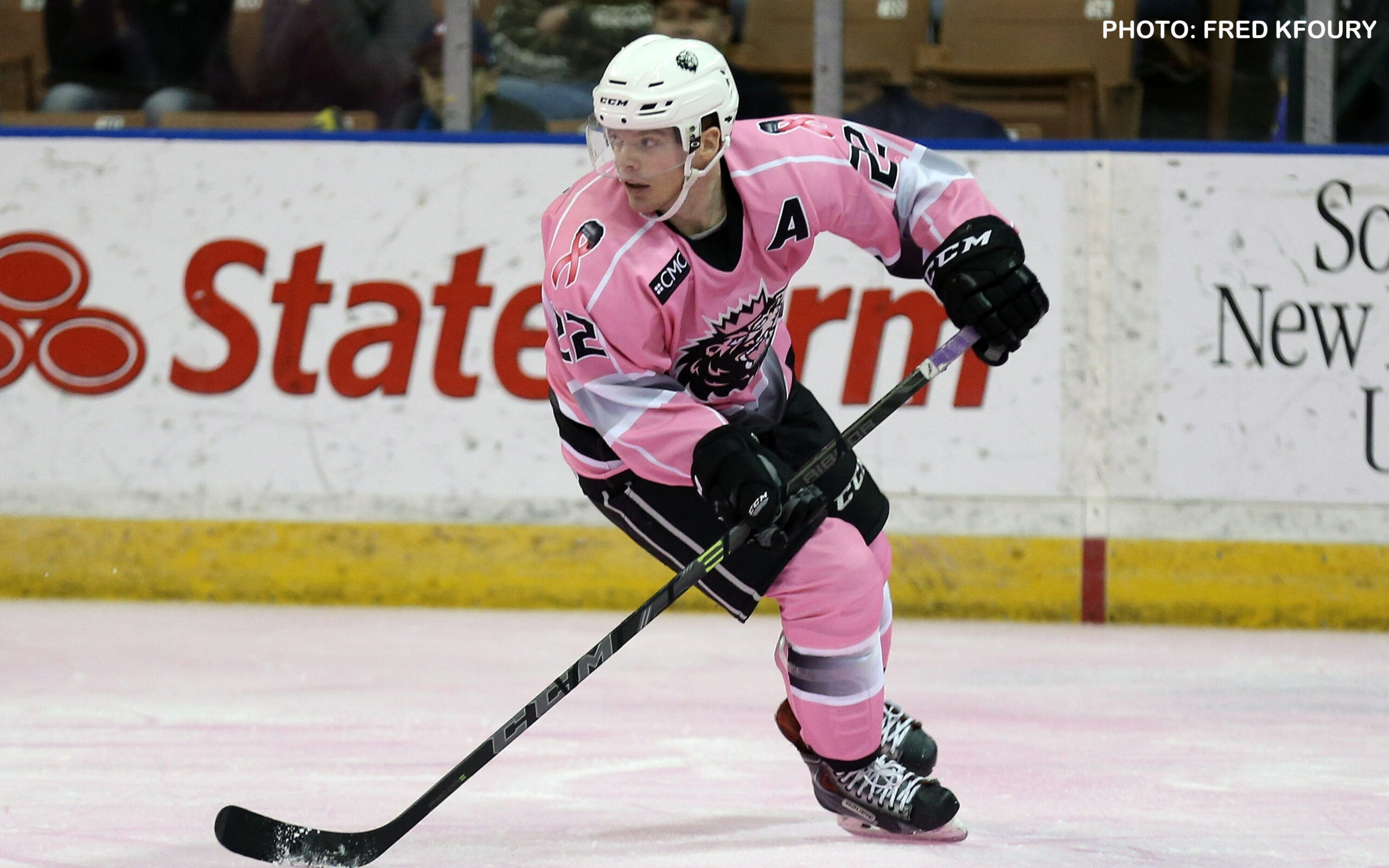 Monarchs Paint the Rink Pink with Victory