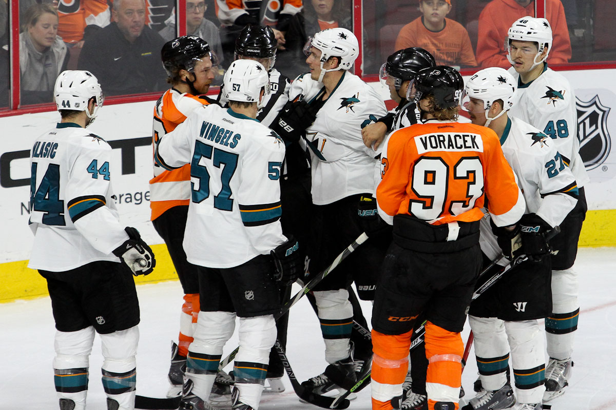 Sharks Clinch Playoff Berth with 5-2 Win over Kings