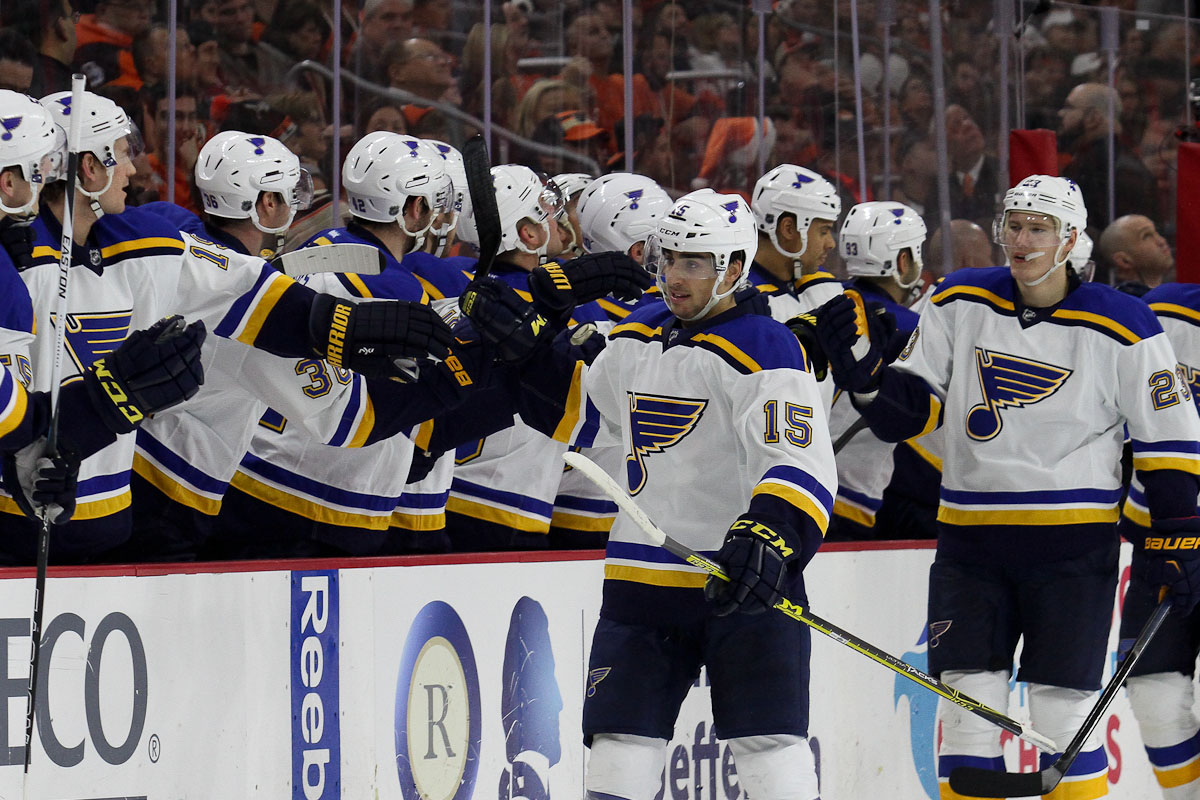 Blues Defeat Sharks 1-0 for Second Straight Shutout