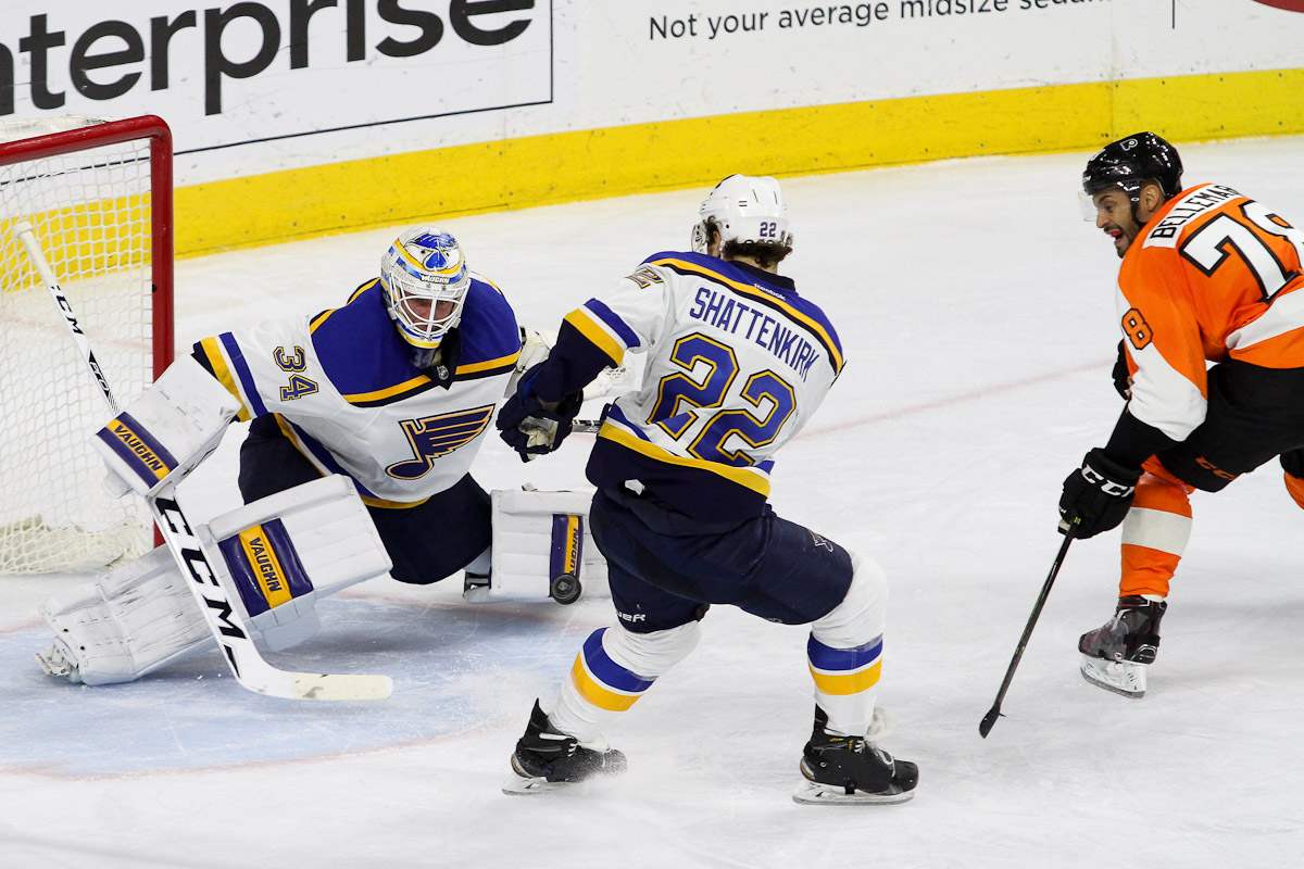 Stars Eliminated on Home Ice By Jubilant Blues  In Game 7 of Western Conference Semifinals