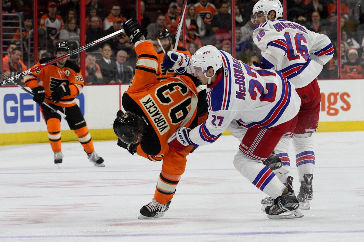 Flyers’ Shootout Woes Continue in Loss to Rangers