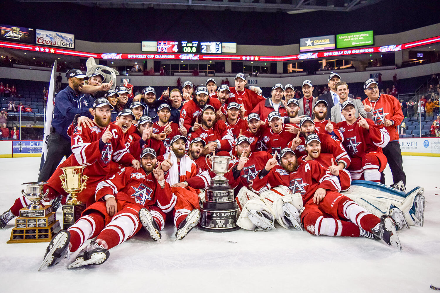 Allen Americans’ Fourth Straight Postseason Cup  Puts Them in the “Dynasty” Zone