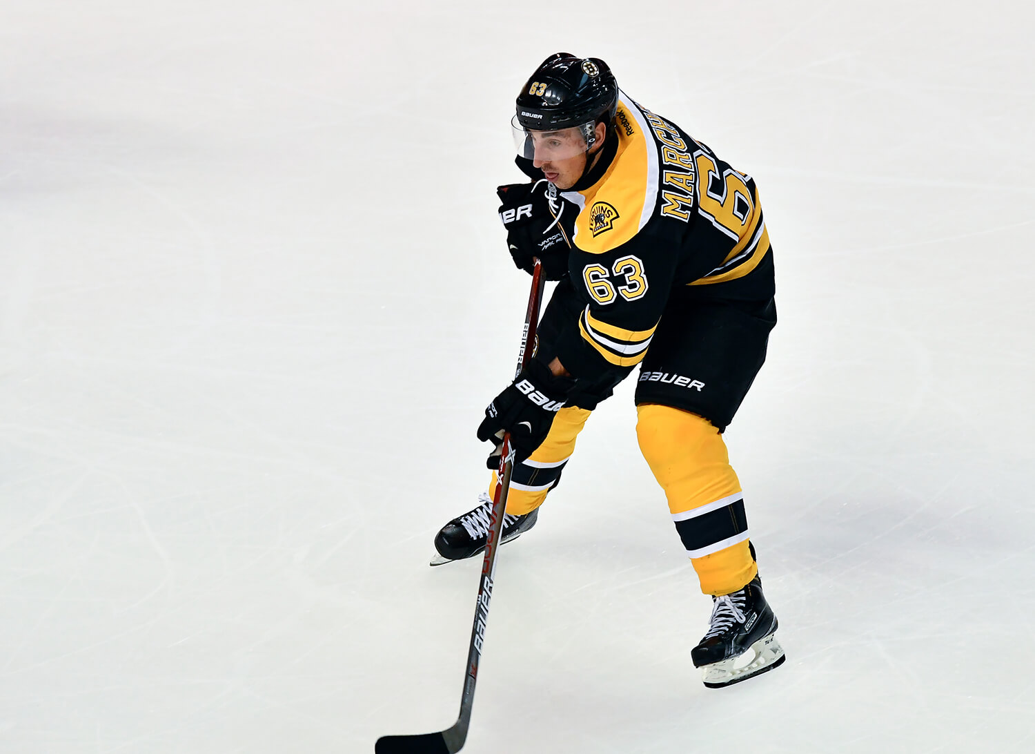 First Line Chemistry Where it Left Off for Bruins