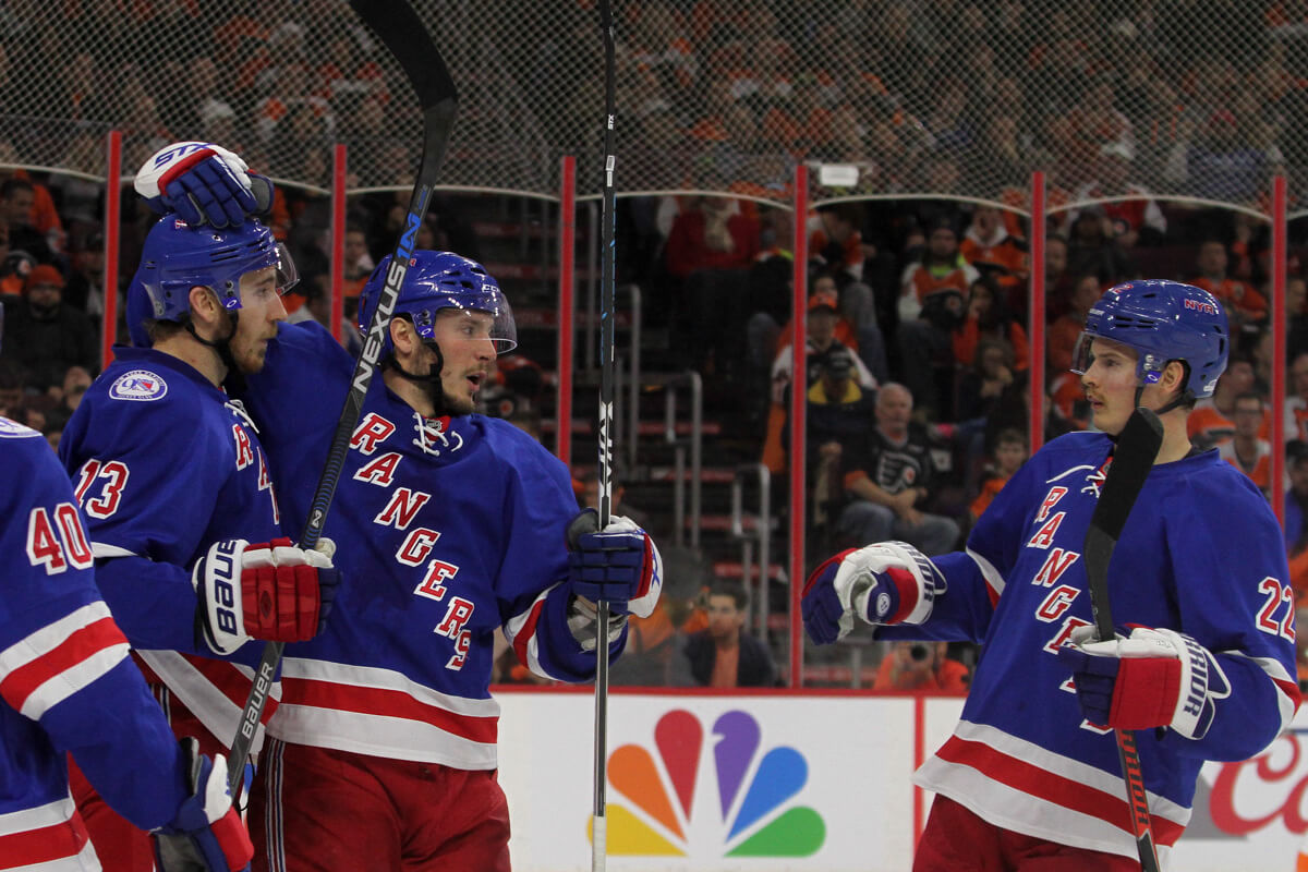 Fourth Line Powers NYR Over Sens; Series Tied at 2