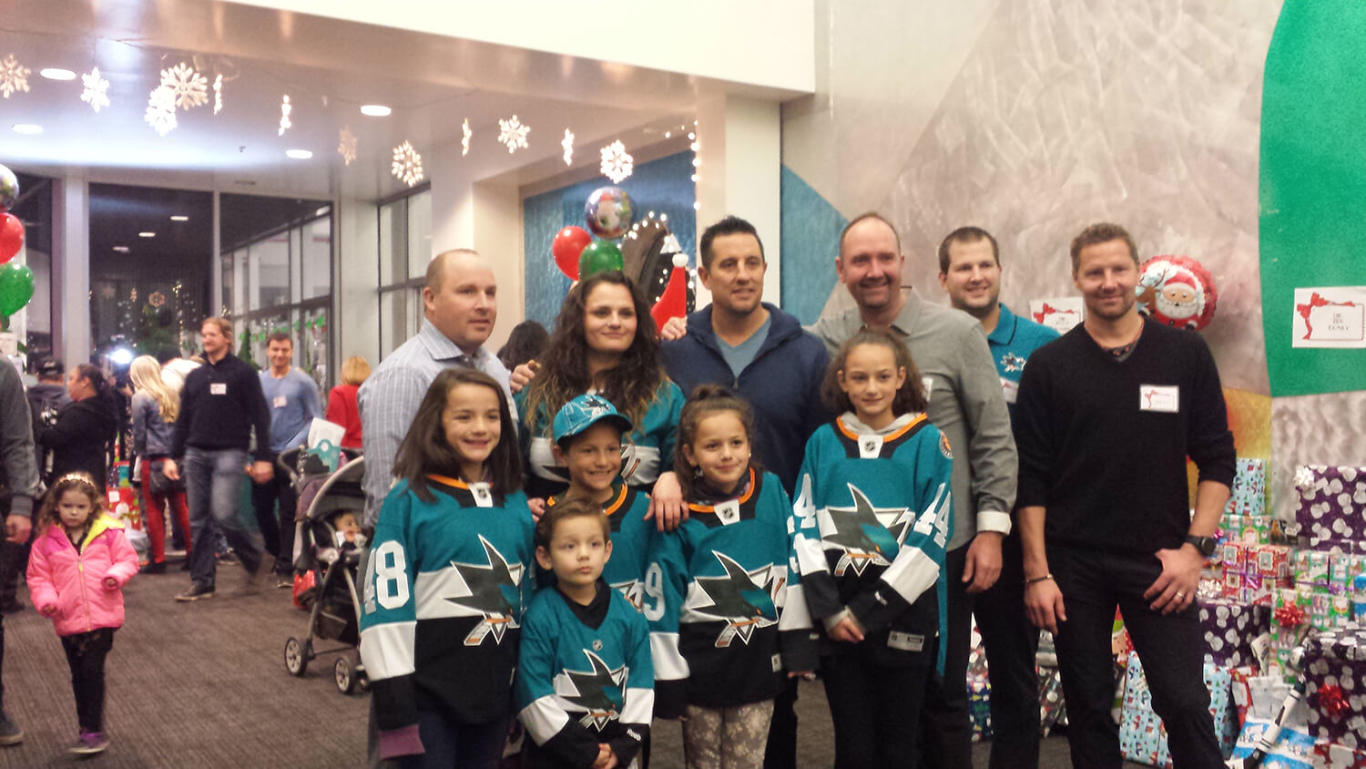 Sharks Give Back for the Holidays