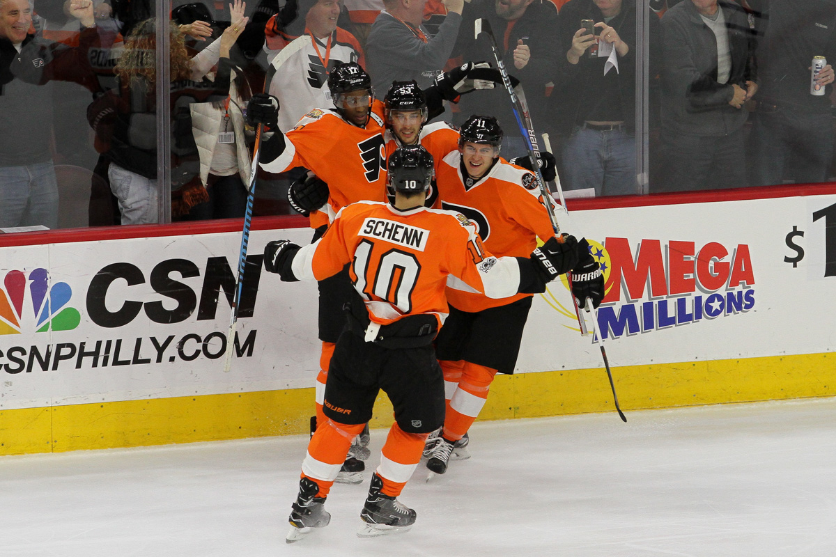 Flyers Head Into All-Star Break With Big Win