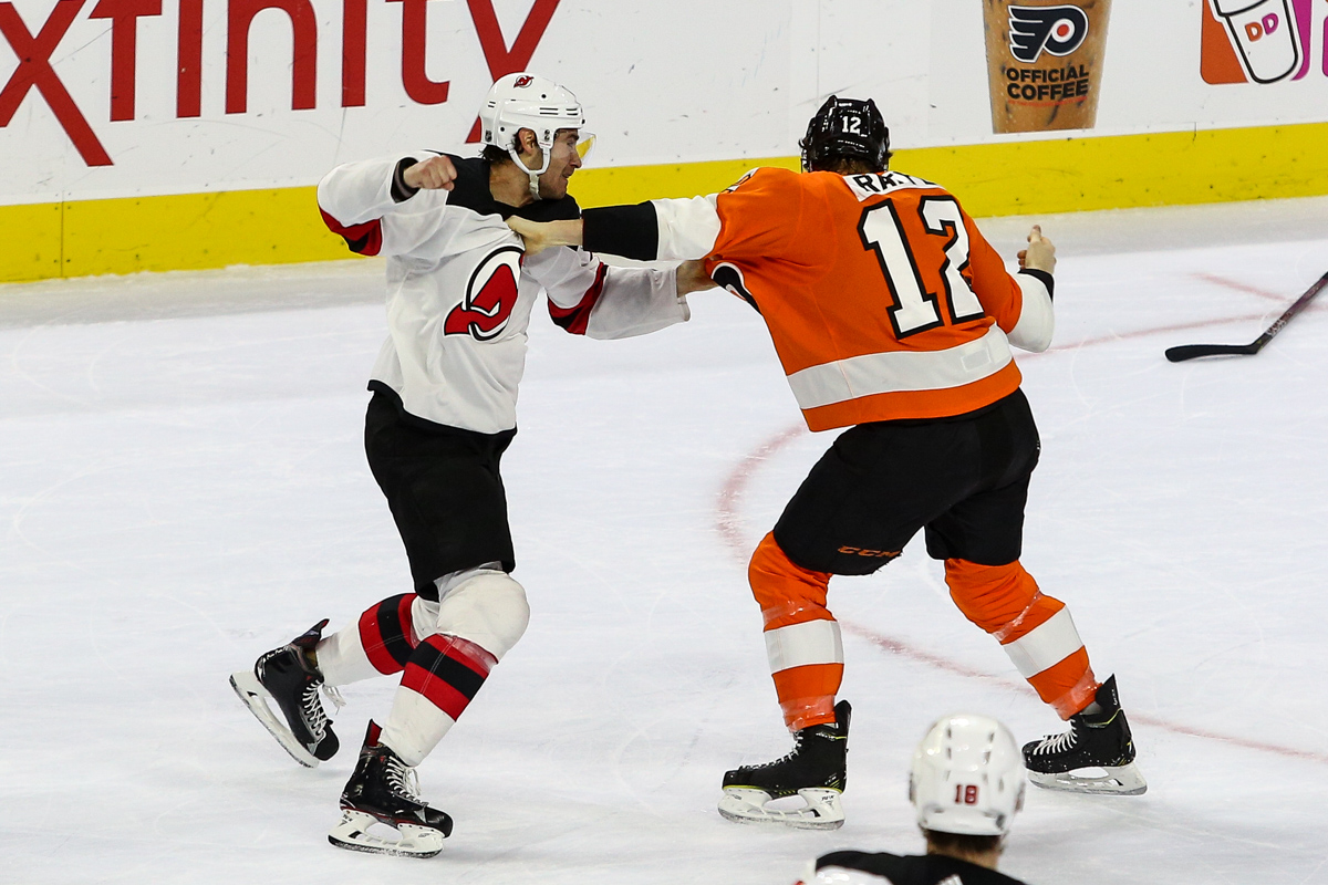 Devils Prevail over Flyers in Spirited Tilt