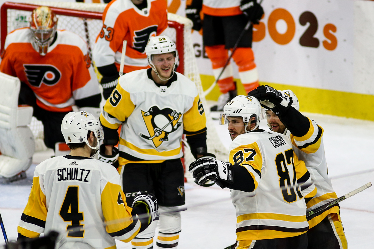 Game 6: Exiting Flyers Gave Pens a Fight