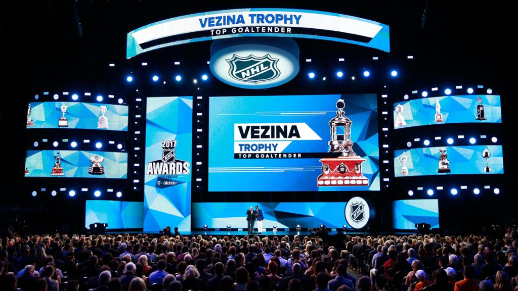 The NHL Awards held annually in Las Vegas, Nevada following the conclusion of the Stanley Cup Final.
