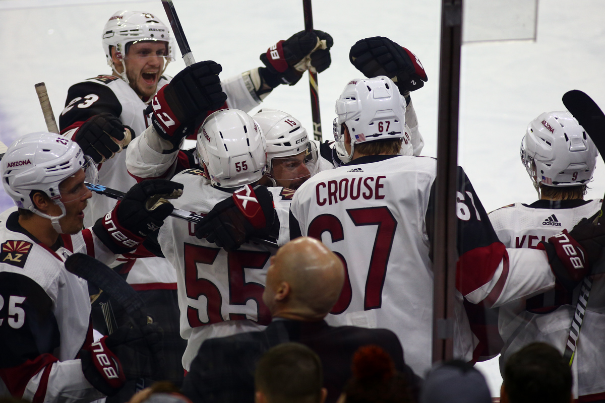 Coyotes Resilient in Newark