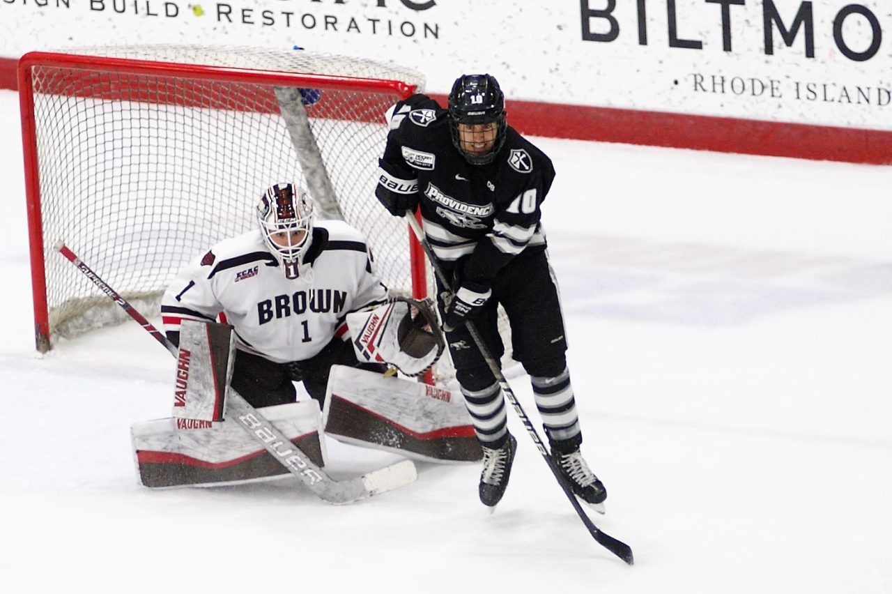 Wilkins Hat Trick Leads Providence Over UConn
