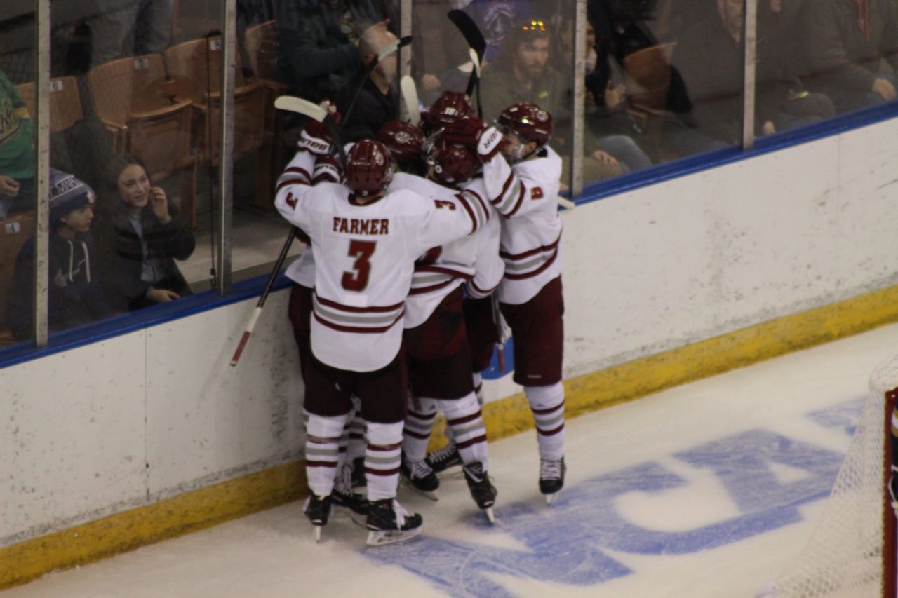 Second Period Surge Powers Massachusetts to First Frozen Four
