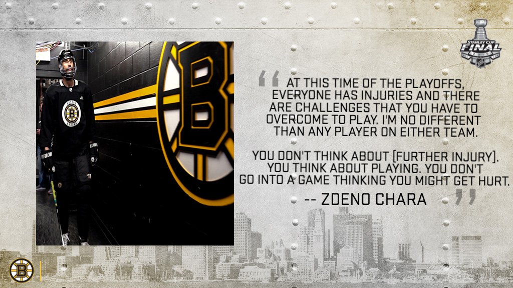 A Message From Zdeno Chara