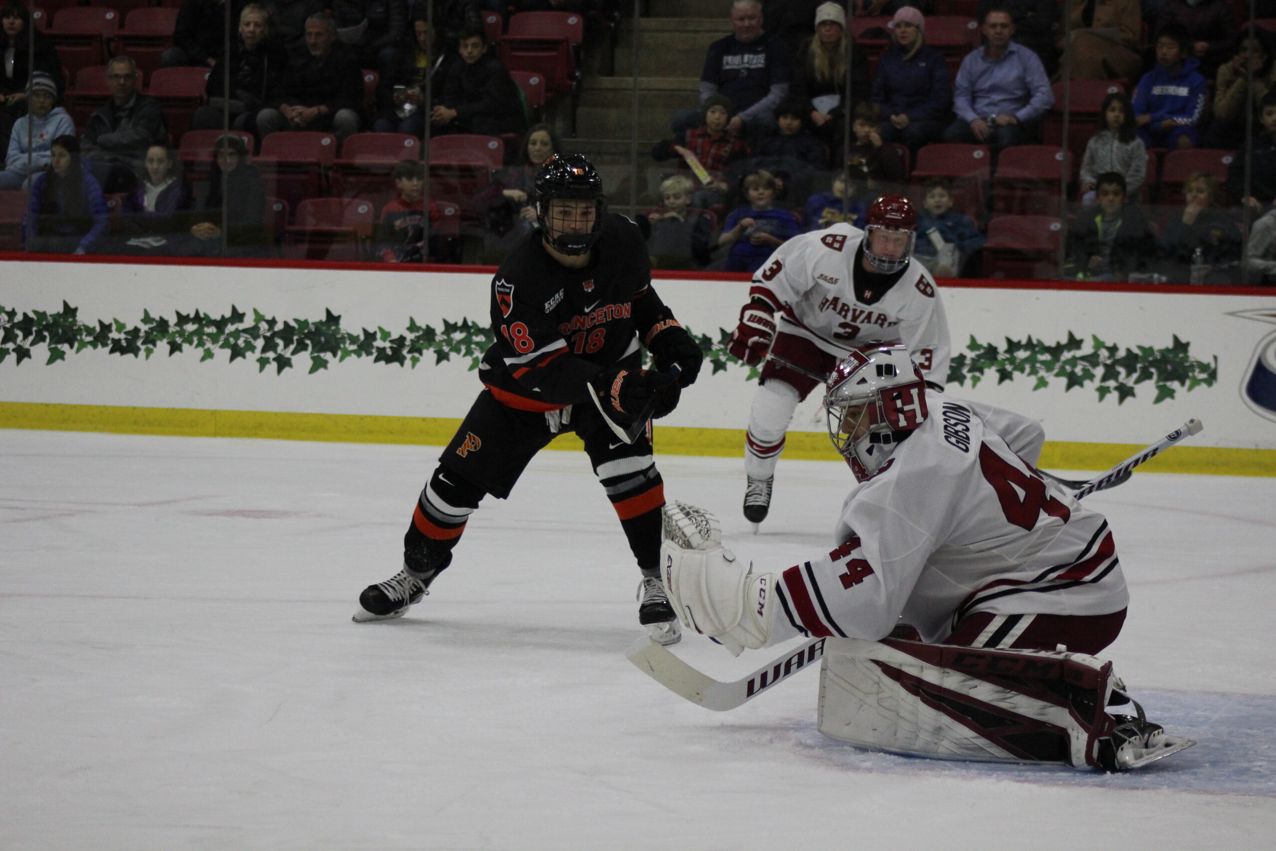 Gibson Shuts Out Princeton in Debut