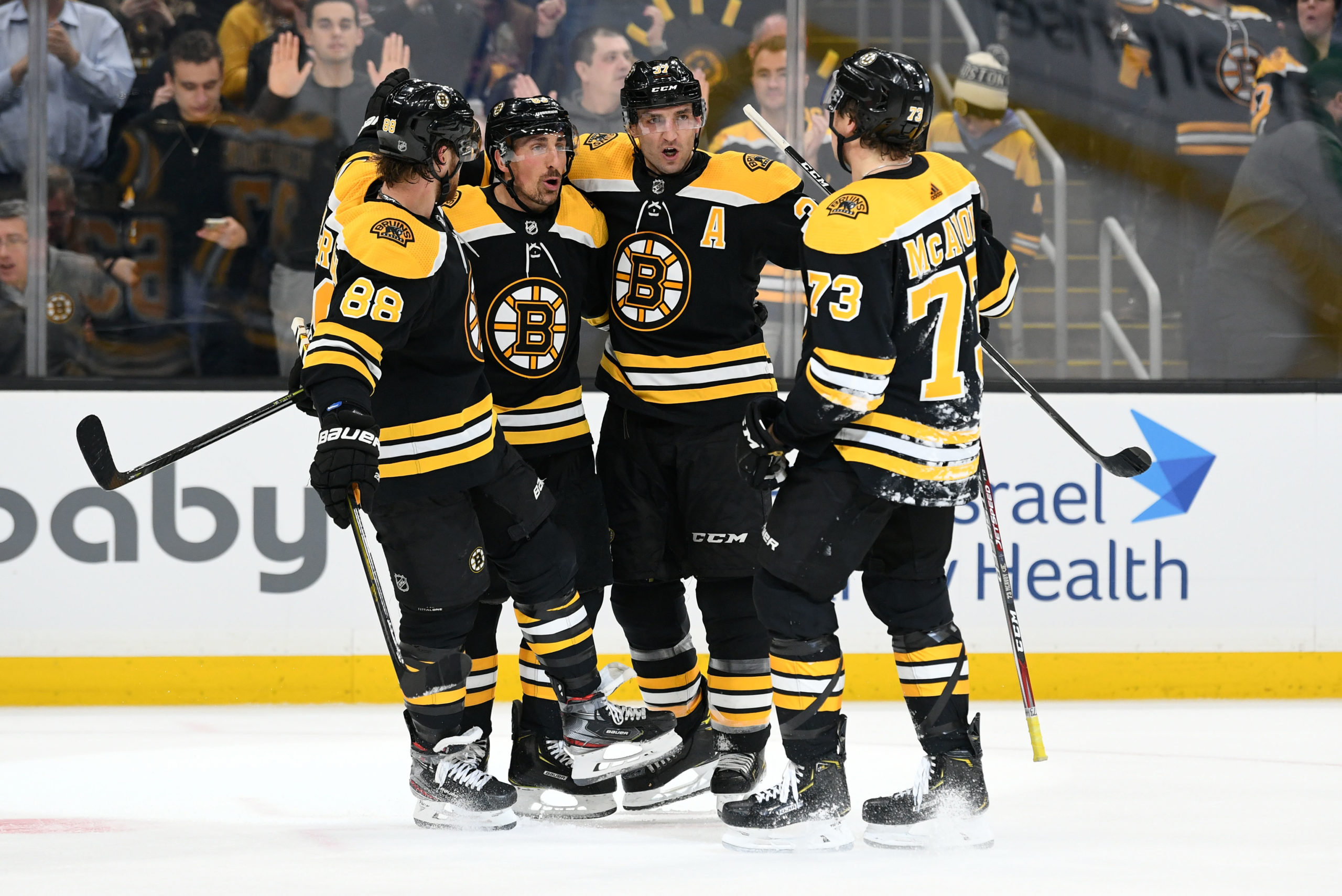 Bruins Answer Bell Against Capitals