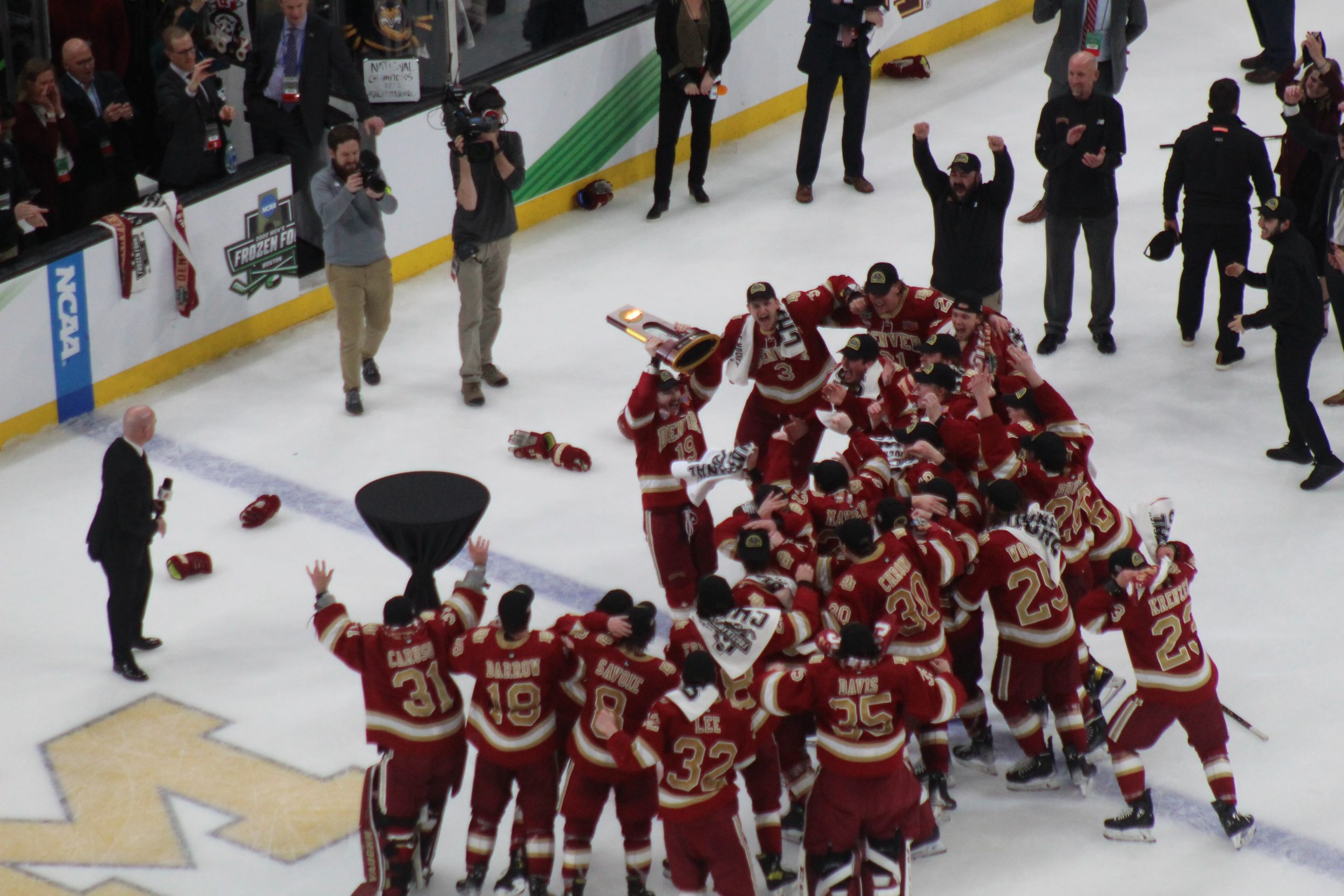 Denver Tops Mankato in Third Period, Claims 9th National Crown