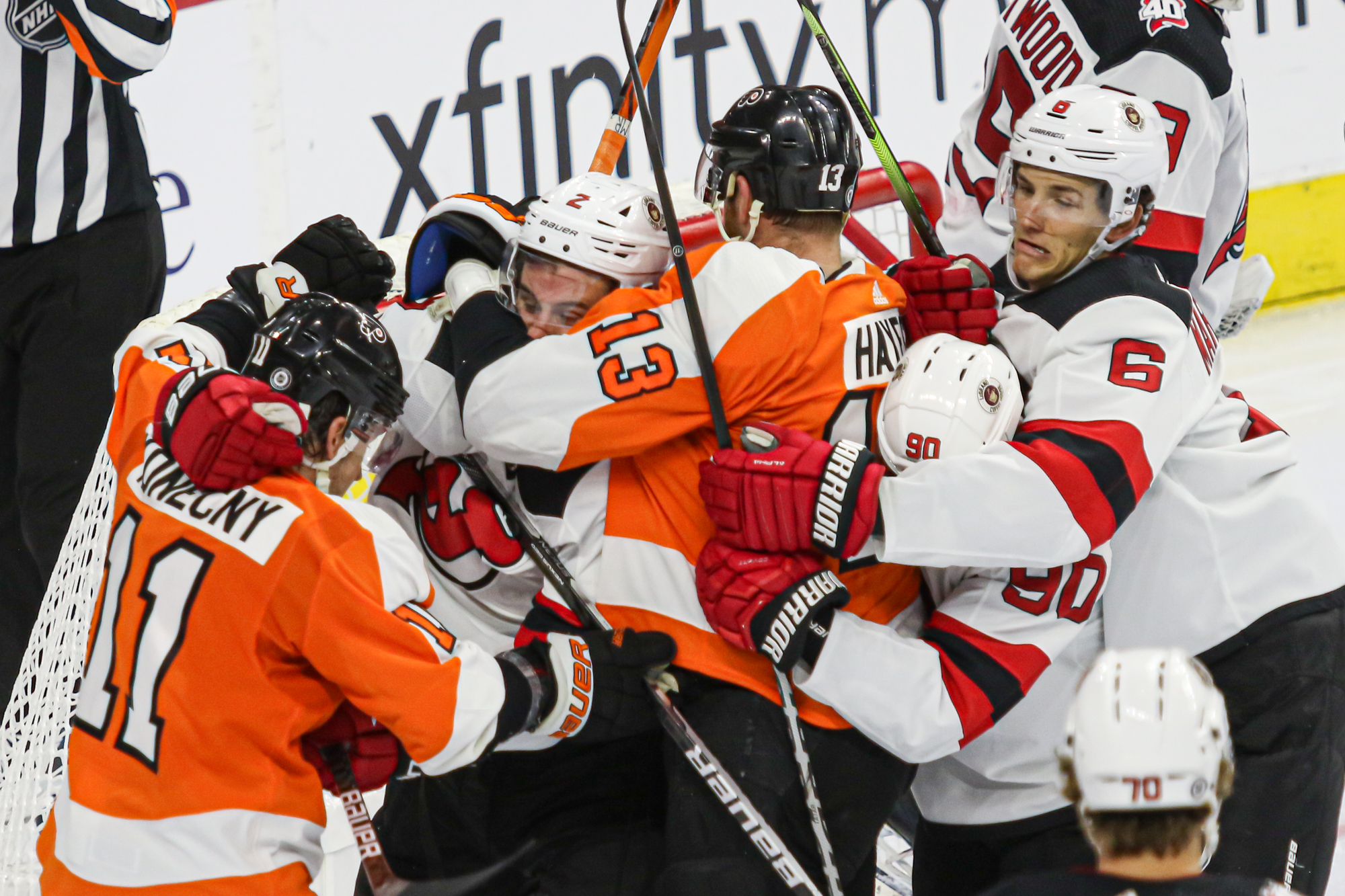 Photo Gallery Devils vs Flyers (10/13/2022) Inside Hockey