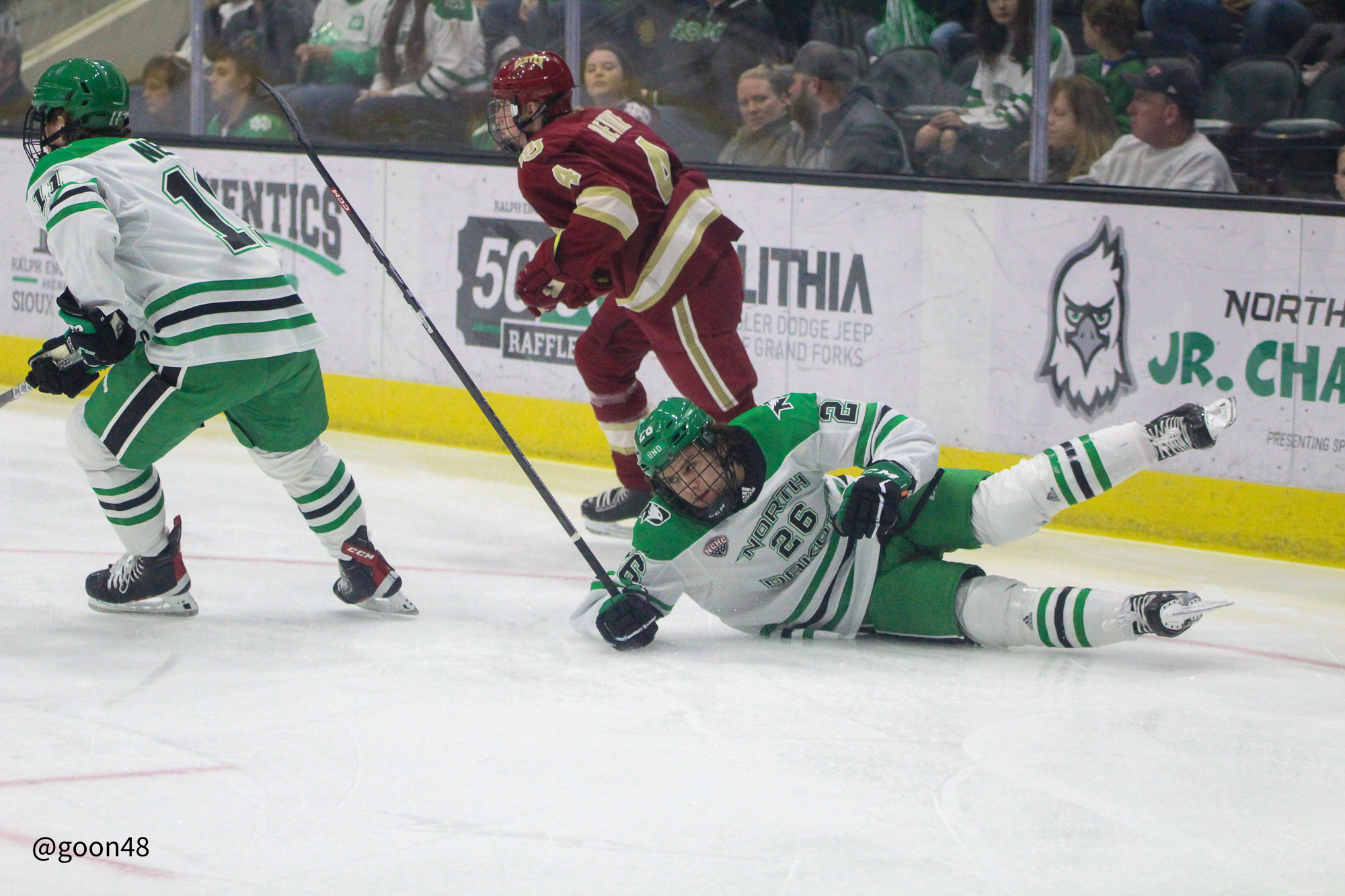 Denver and North Dakota in Pictures, Game 1