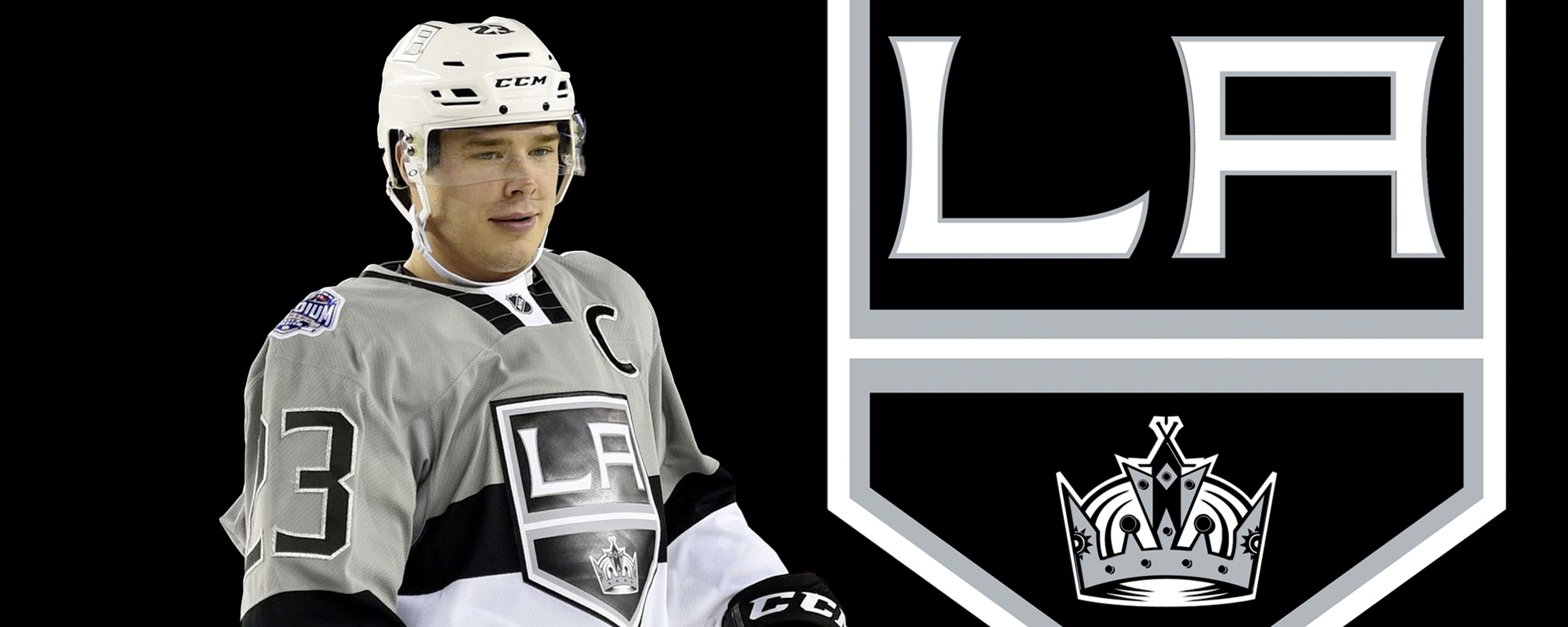 Los Angeles Kings Dustin Brown 23 Home 2022 Stanley Cup Playoffs